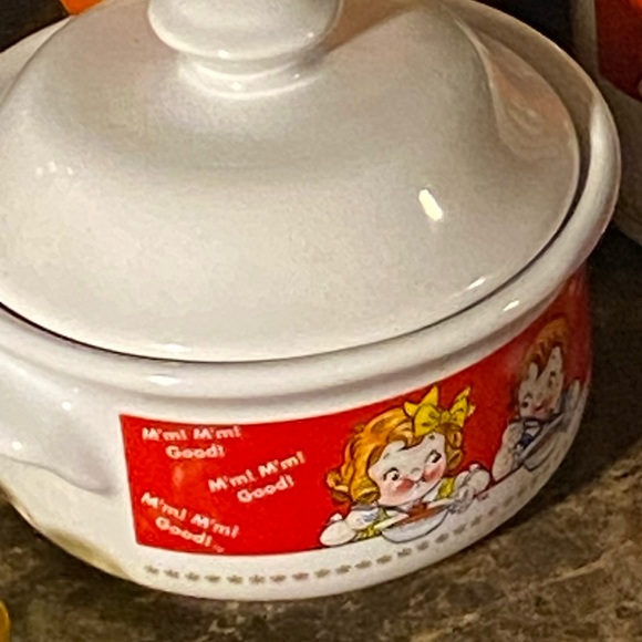 Vintage Kitchen Vintage Campbell Soup Bowl With Lid Poshmark
